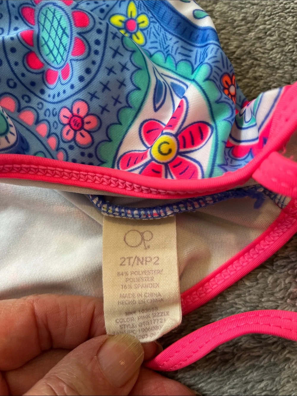 🌻3/$15 Size 2T Swimsuit Bundle of 2